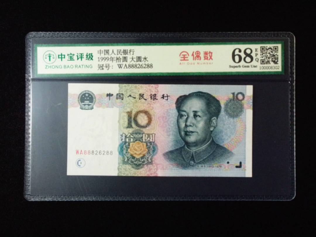 1999年拾圆 大圆水
