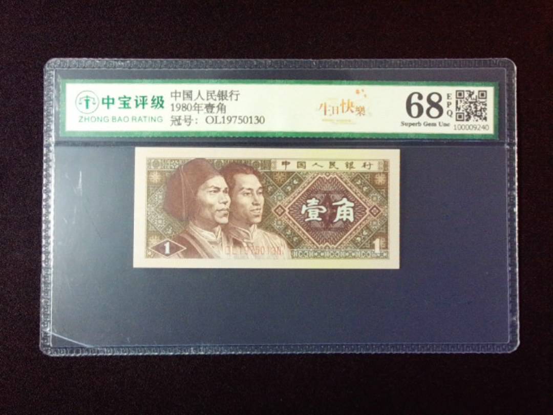 1980年壹角