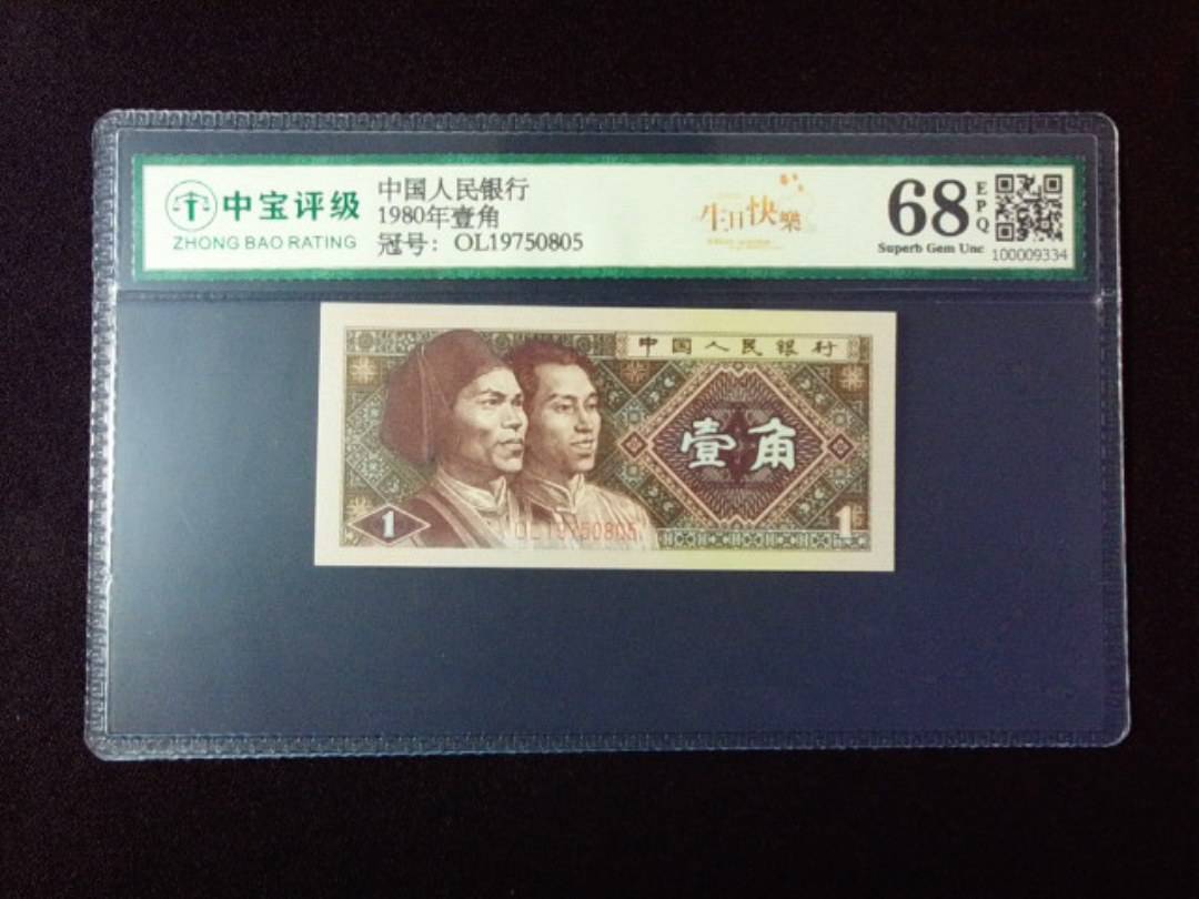 1980年壹角