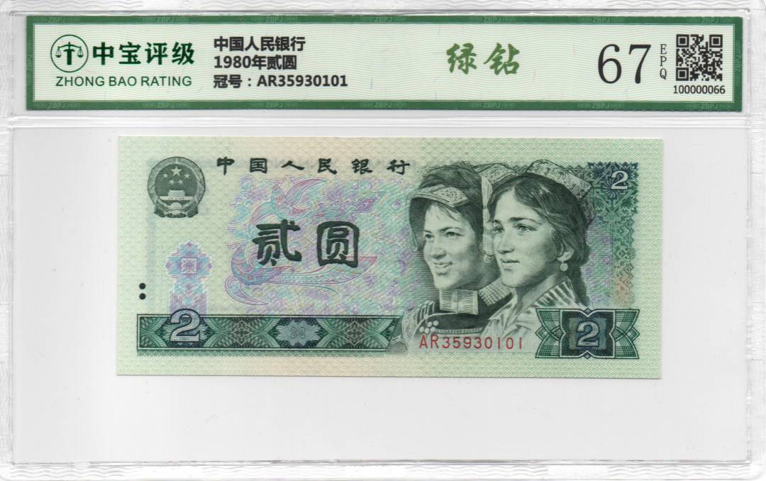 1980年贰圆