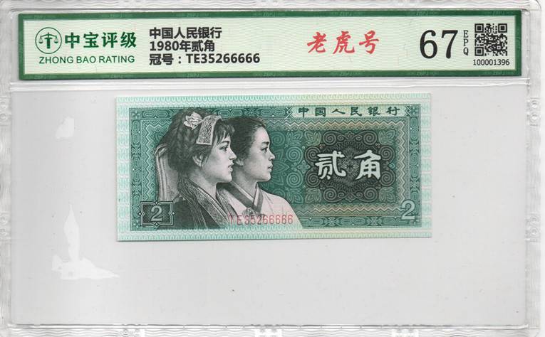 1980年贰角